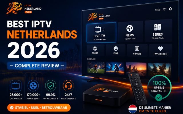 Beste IPTV Nederland 2026 review