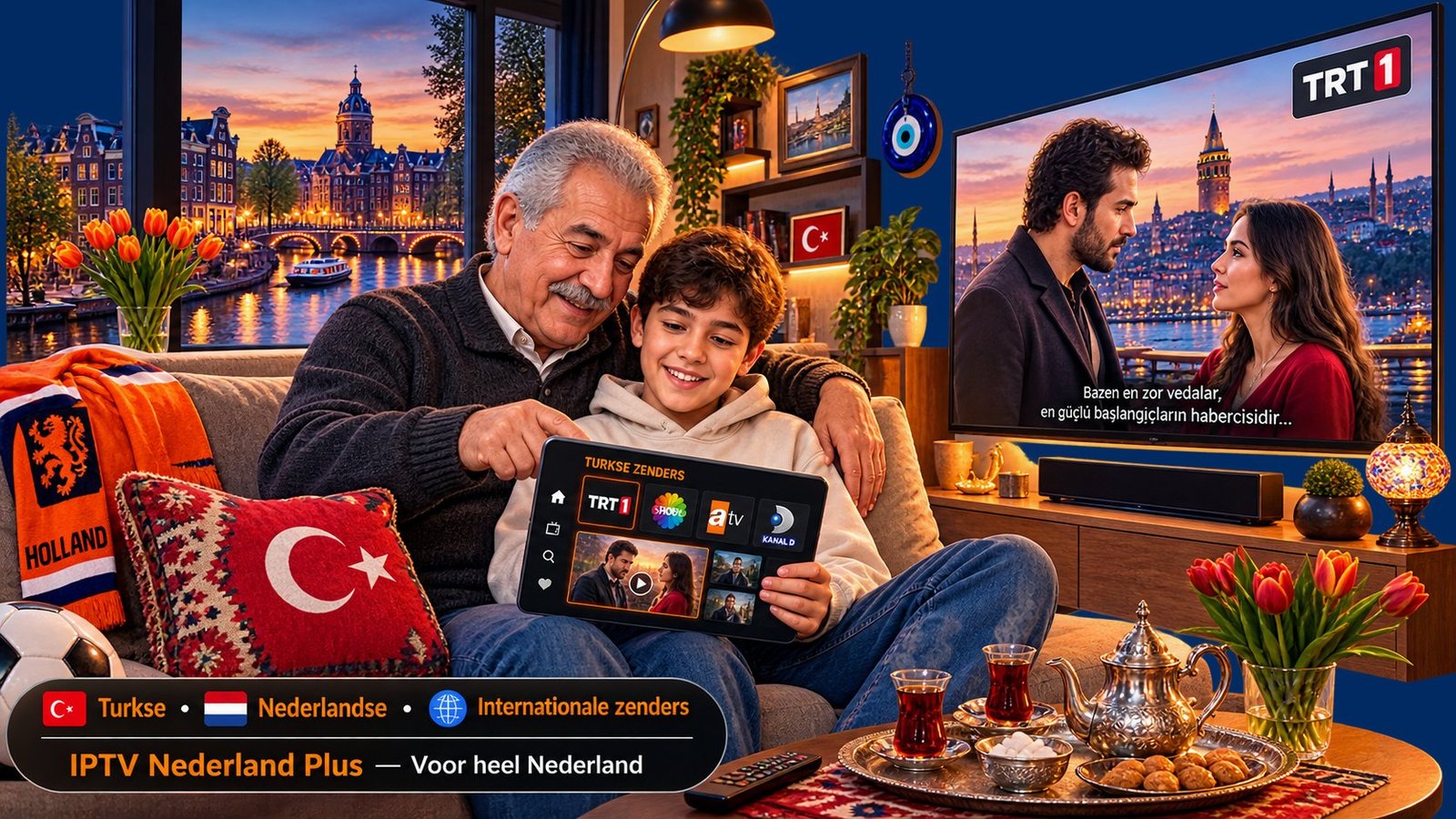Turkse kanalen kijken in Nederland via IPTV