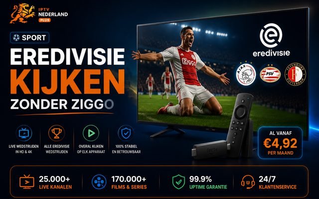 Eredivisie kijken zonder Ziggo