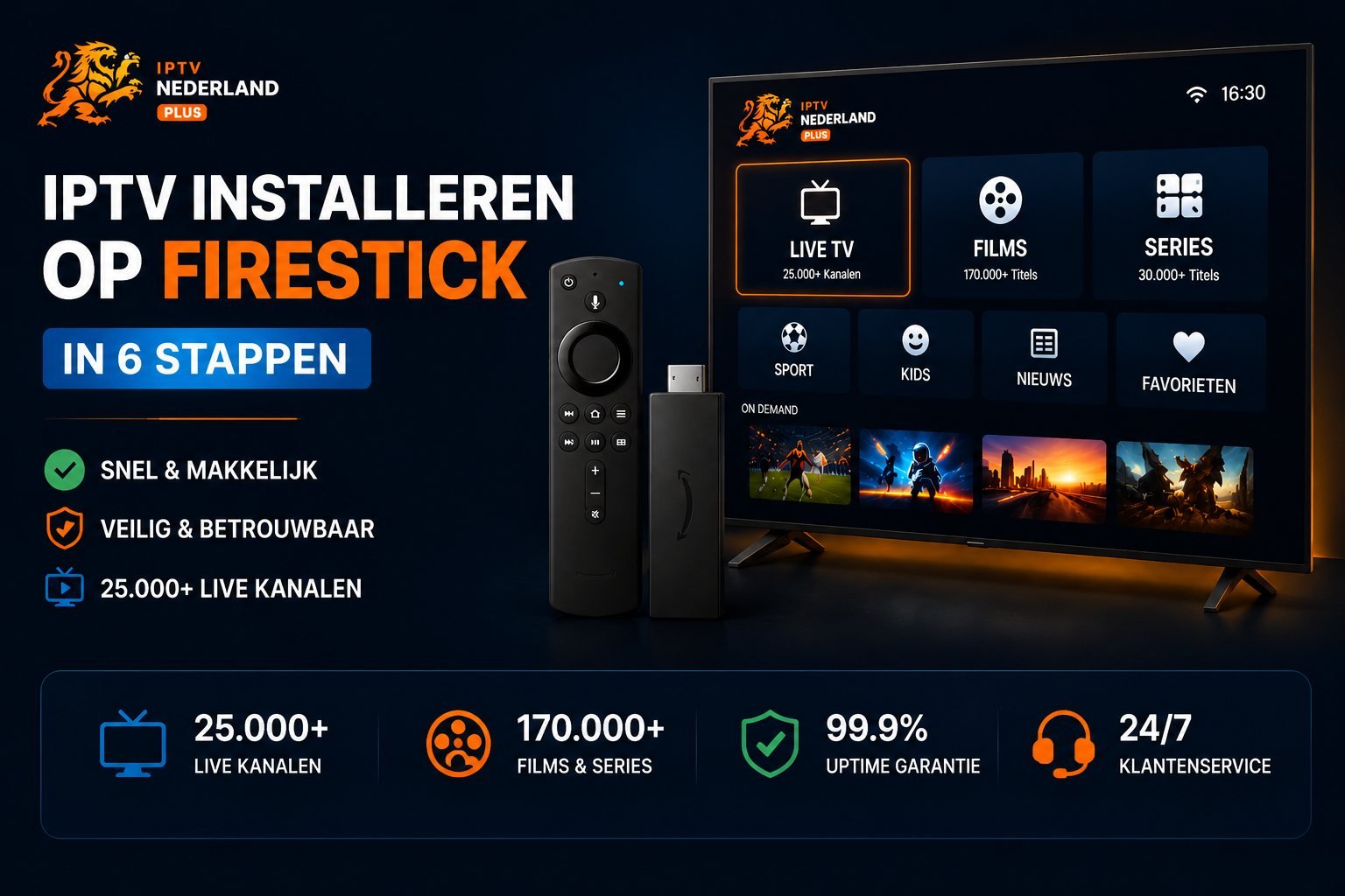 IPTV installeren op Firestick in 6 stappen