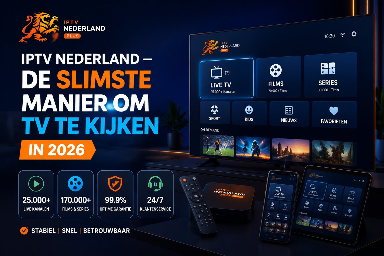 Wat is IPTV — IPTV Nederland uitgelegd